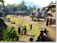 The traditional village of Bena, Ngada, Flores